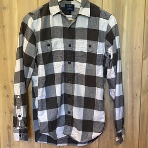 J Crew Factory Slim Fit Plaid Flannel